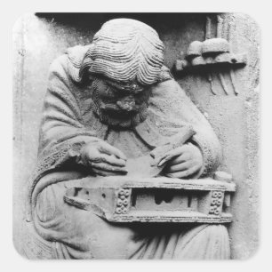 Pythagoras Square Sticker