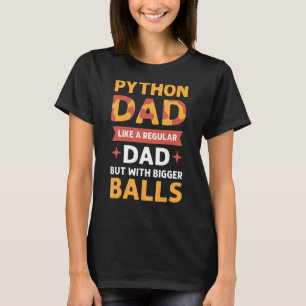 Python Dad. Herpetologists. Royal Python Banana Ba T-Shirt