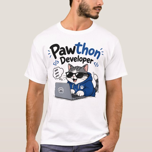 Python Developer T-Shirt (Front)