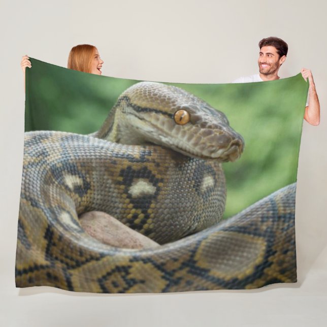 PYTHON FLEECE BLANKET (In Situ)