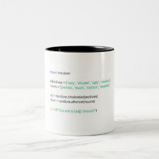 Python funny Coffee Mug for Developer