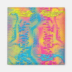 PYTHON - modern decorative fractal - Magnet