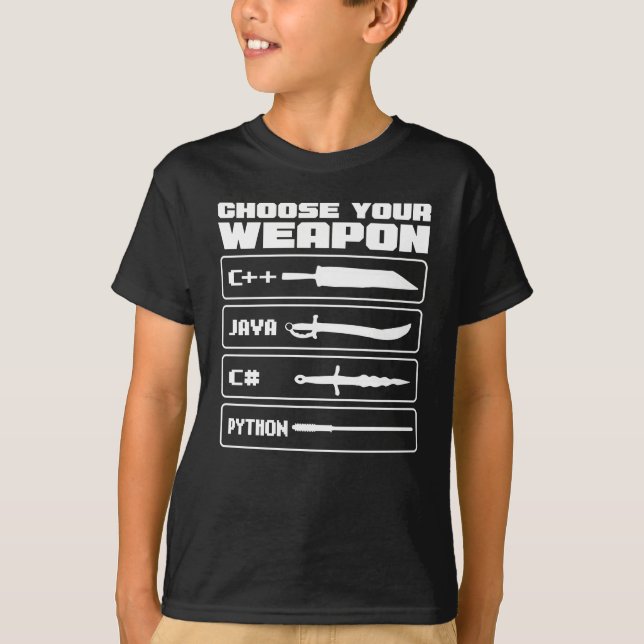 Python Programming, Programmer, Coder T-Shirt (Front)