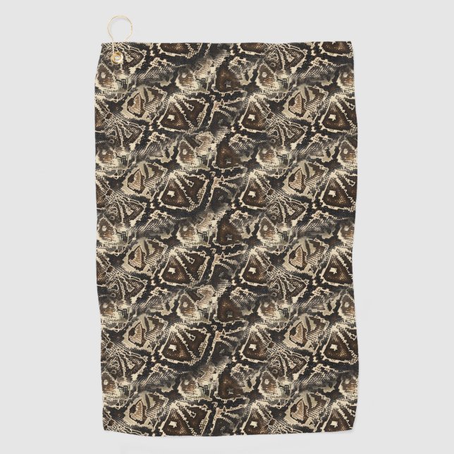 Python Skin  Golf Towel (Front)