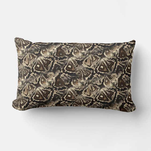 Python Skin Lumbar Cushion (Front)