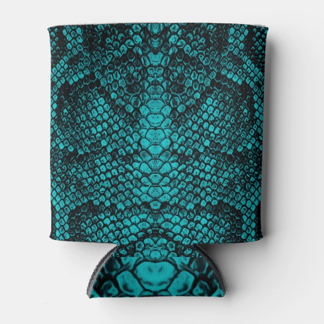 Python Skin: Snake Pattern Design Can Cooler (Front)