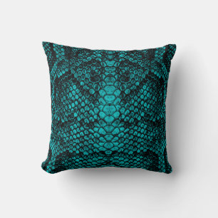 Python Skin: Snake Pattern Design Cushion