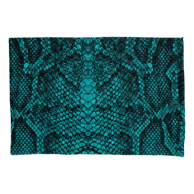 Python Skin: Snake Pattern Design Pillowcase (Front)