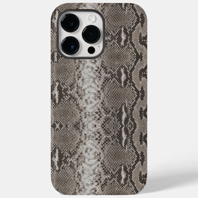Python Snake Skin Animal Print Case-Mate iPhone Case (Back)