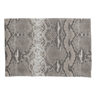 Python Snake Skin Animal Print Pillowcase