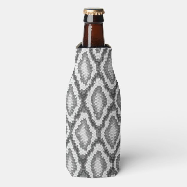 Python snake skin pattern bottle cooler (Bottle Front)