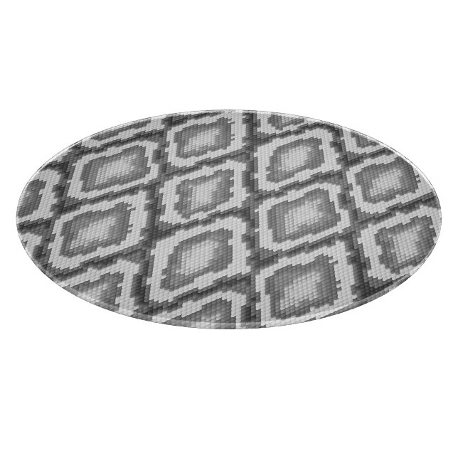 Python snake skin pattern cutting board (Corner)