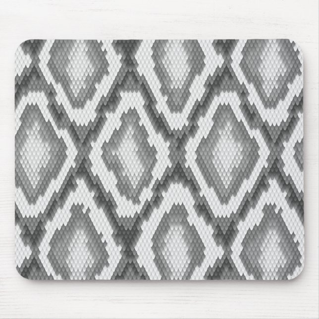 Python snake skin pattern mouse pad (Front)