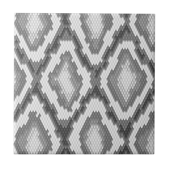 Python snake skin pattern tile (Front)