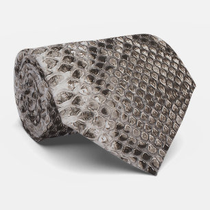 Python Snakeskin Print Tie