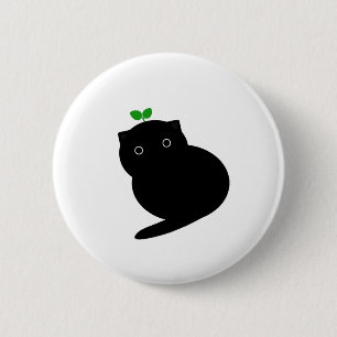 Q Cat 6 Cm Round Badge