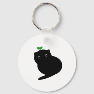 Q Cat Key Ring