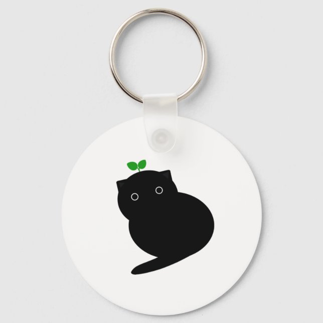 Q Cat Key Ring (Front)