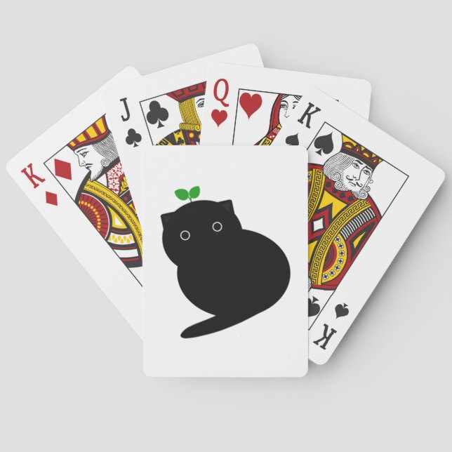Q Cat Playing Cards (Back)