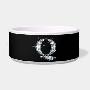 Q "Diamond Bling" Pet Bowl