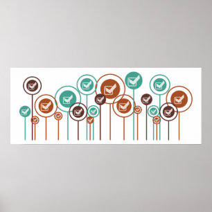 QA Engineering Daisies Poster