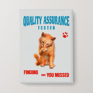 QA Tester Cat Humour