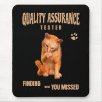 QA Tester Cat Humour
