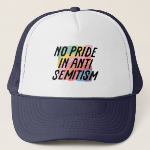 QAA No Pride In Antisemitism Hate Trucker Hat