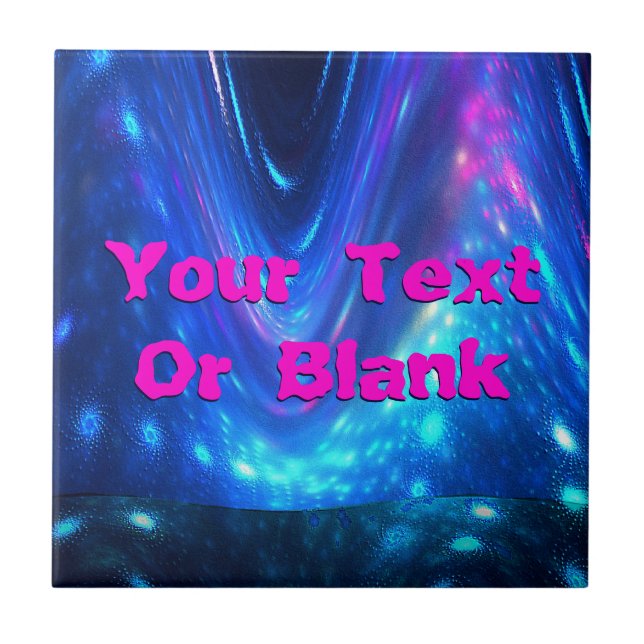 Qaanaaq - Northern Lights Ceramic Tile (Front)