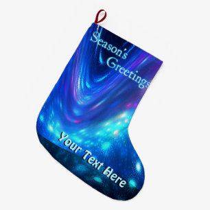 Qaanaaq - Northern Lights Large Christmas Stocking