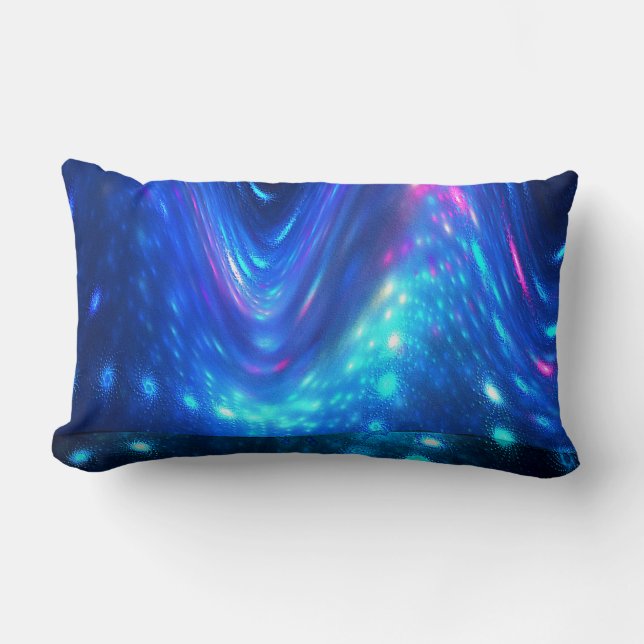 Qaanaaq - Northern Lights Lumbar Cushion (Front)