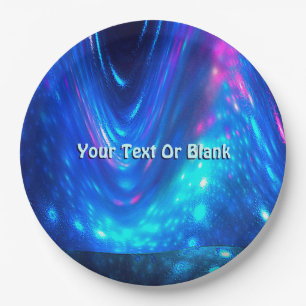 Qaanaaq - Northern Lights Paper Plate