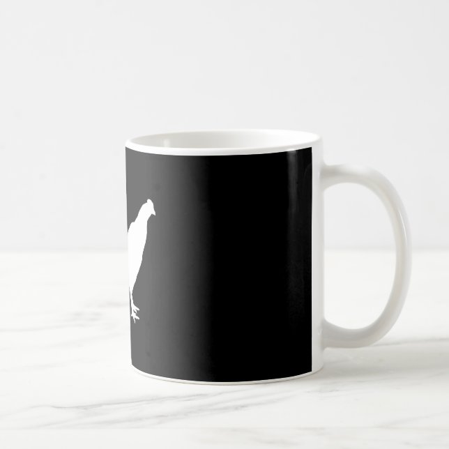 Qaib Thai Rooster Chicken  Coffee Mug (Right)