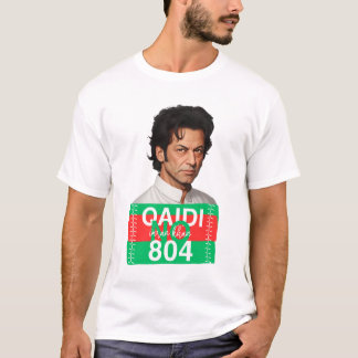 Qaidi No 804 Imran Khan T-Shirt