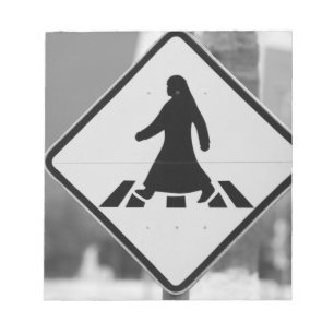 Qatar, Ad Dawhah, Doha. Arabian Pedestrian 3 Notepad
