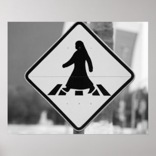 Qatar, Ad Dawhah, Doha. Arabian Pedestrian 3 Poster