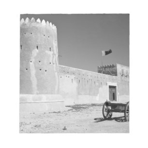 Qatar, Al Zubarah. Al-Zubarah Fort (b.1938) now Notepad