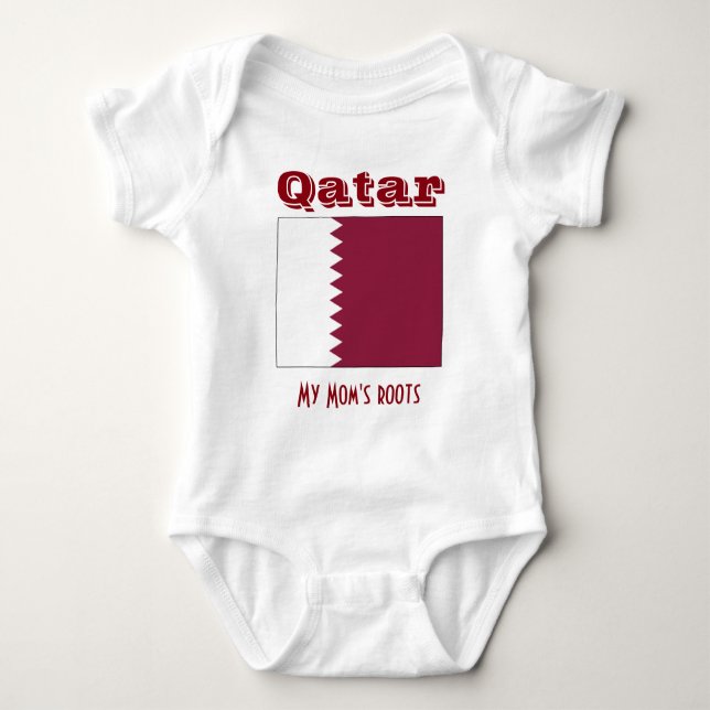 Qatar Baby Bodysuit (Front)