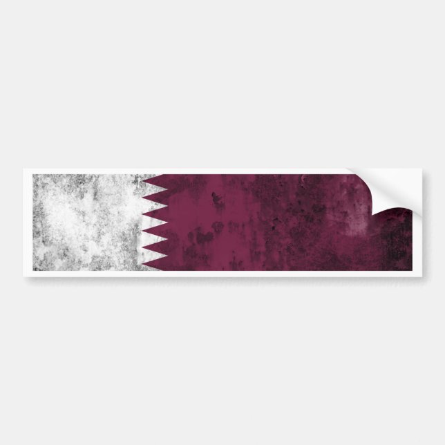 Qatar Bumper Sticker (Front)