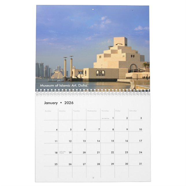 Qatar Calendar (Jan 2026)