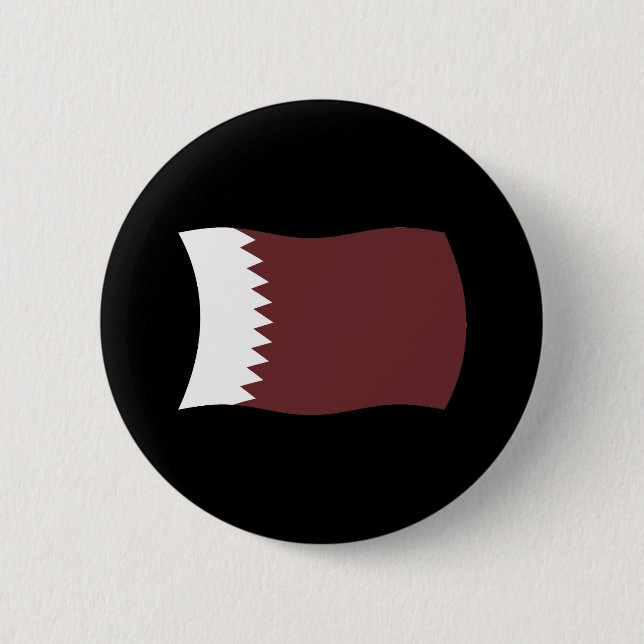 Qatar Flag Button (Front)
