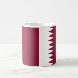 Qatar Flag Ceramic Coffee Mug