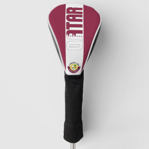 Qatar Flag Gorgeous Patriotic Golf Head Cover