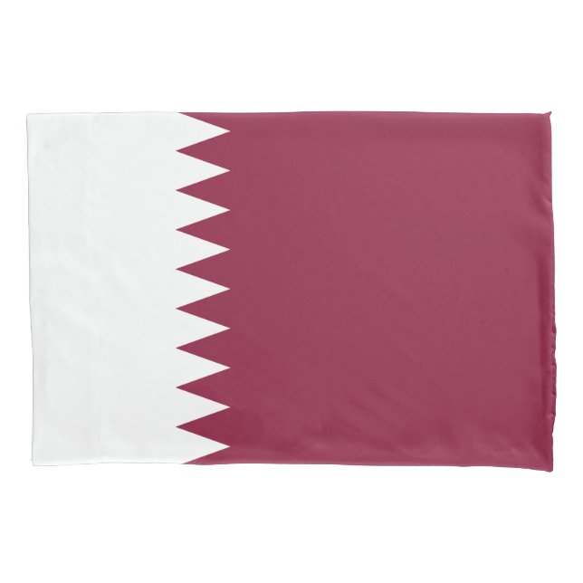 Qatar Flag Pillowcase (Front)