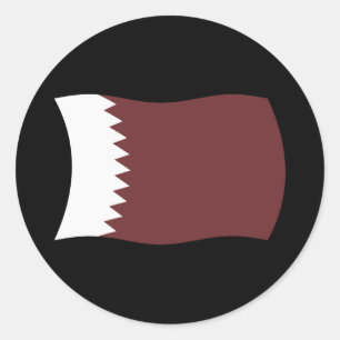 Qatar Flag Sticker