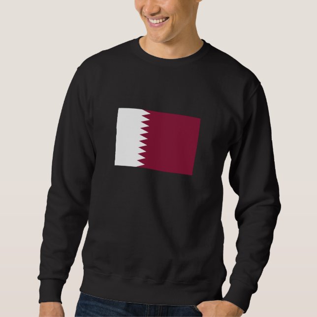 Qatar Flag Sweatshirt (Front)