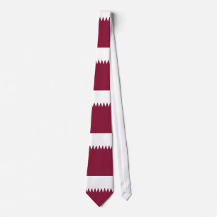 Qatar Flag Tie