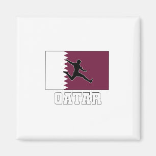 Qatar Football Soccer National Team Magnet