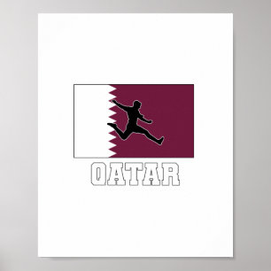 Qatar Football Soccer National Team Poster