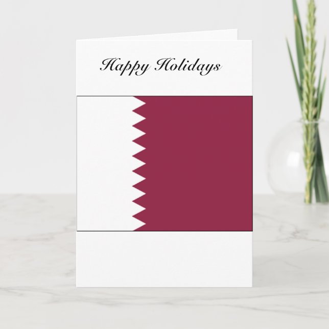 Qatar Holiday Card (Front)